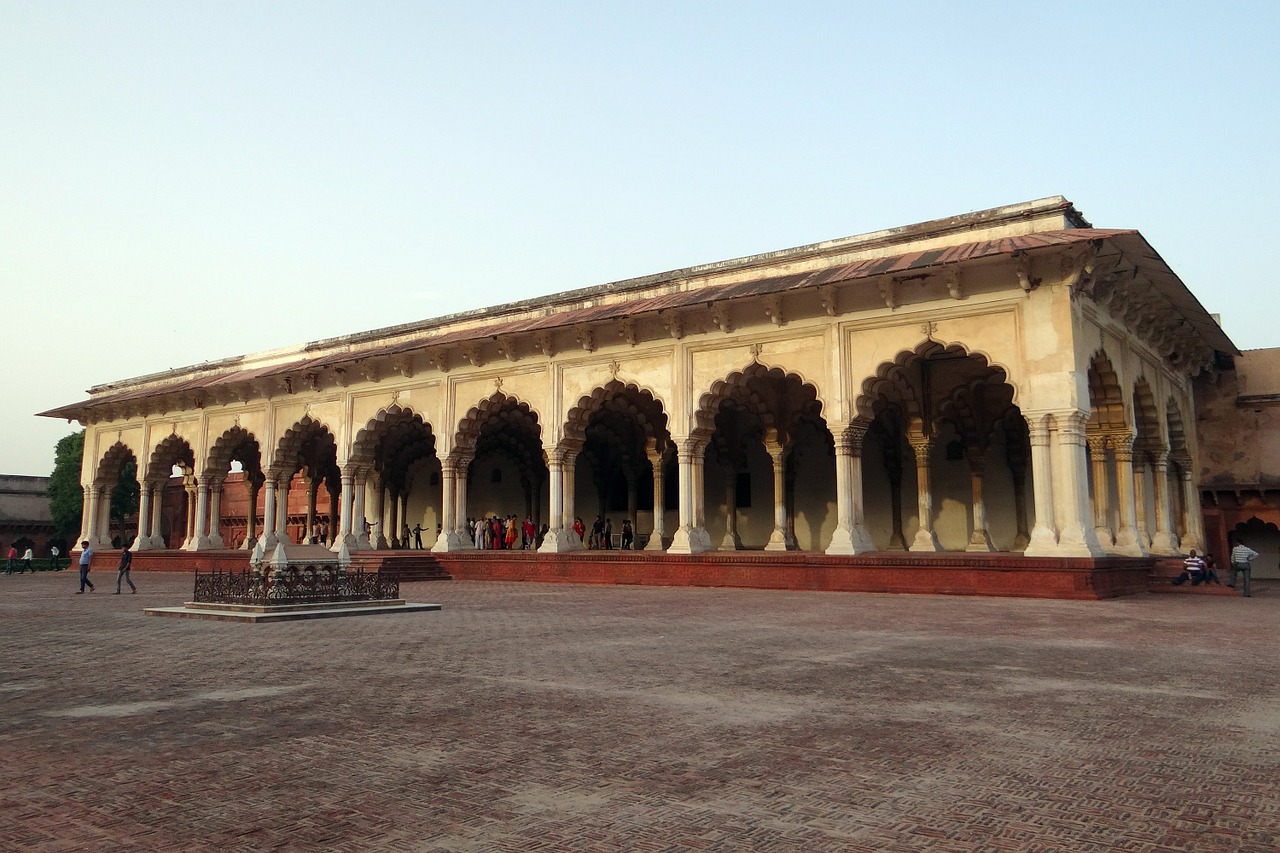 Diwan-I-Am, Agra Fortas, Auditorijos Salė, Unesco Svetainė, Architektūra, Agra, Moghalas, Indija, Nemokamos Nuotraukos,  Nemokama Licenzija