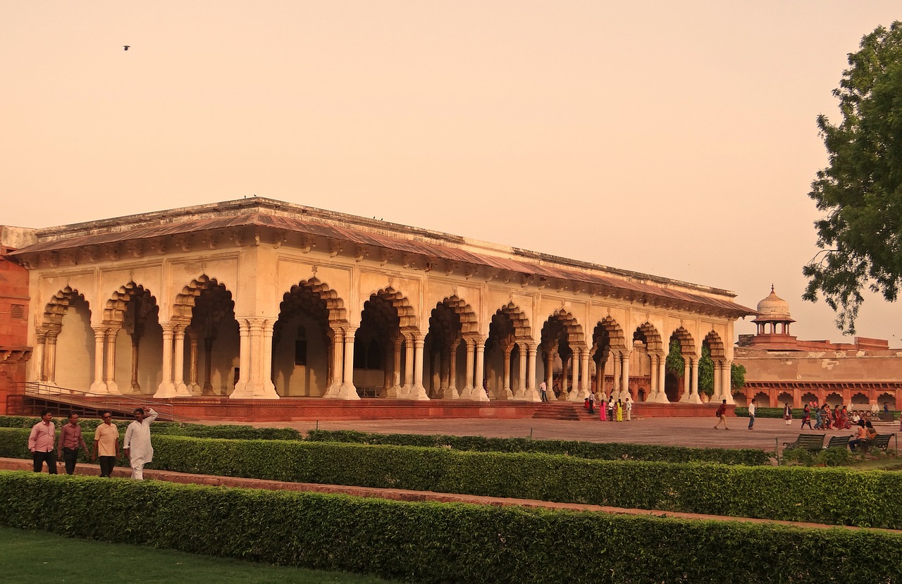 Diwan-I-Am, Agra Fortas, Auditorijos Salė, Unesco Svetainė, Architektūra, Agra, Moghalas, Indija, Nemokamos Nuotraukos,  Nemokama Licenzija