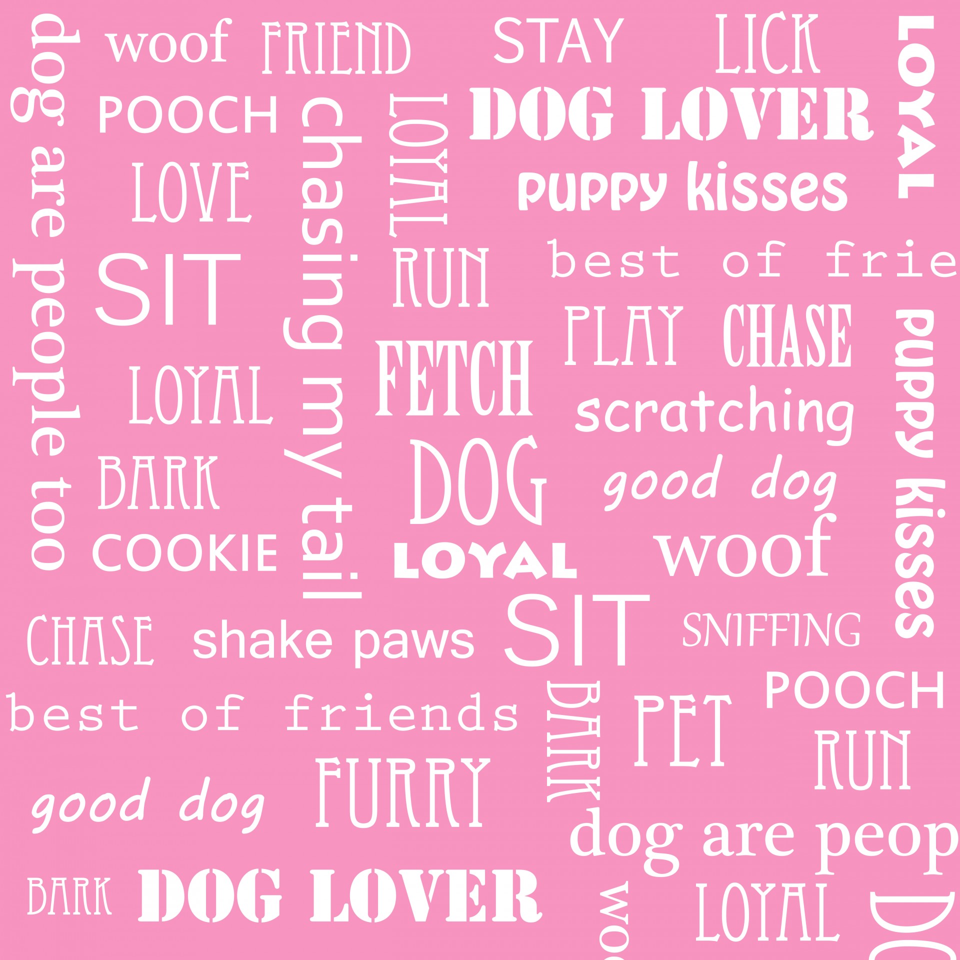 Šuo,  Šunys,  Žodis,  Žodžiai,  Tekstas,  Tapetai,  Popierius,  Fonas,  Rožinis,  Modelis