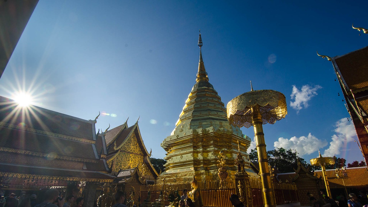 Doi Suthep, Chiang Mai, Tailandas, Wat, Šventykla, Nemokamos Nuotraukos,  Nemokama Licenzija
