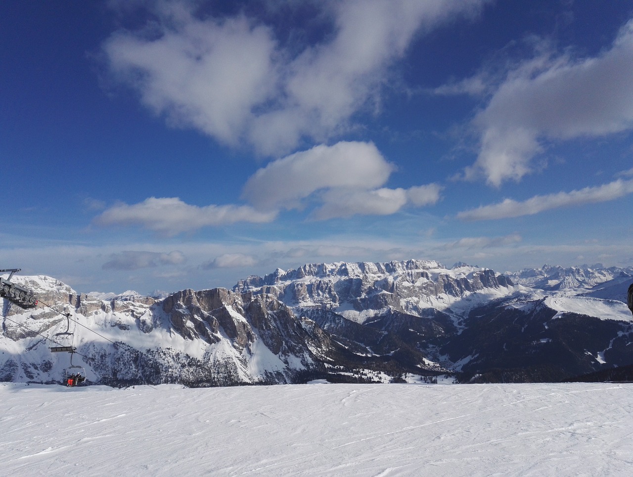 Dolomitai, South Tyrol, Kalnai, Italy, Val Gardena, Vaizdas, Saulė, Kraštovaizdis, Ortisei, Nemokamos Nuotraukos