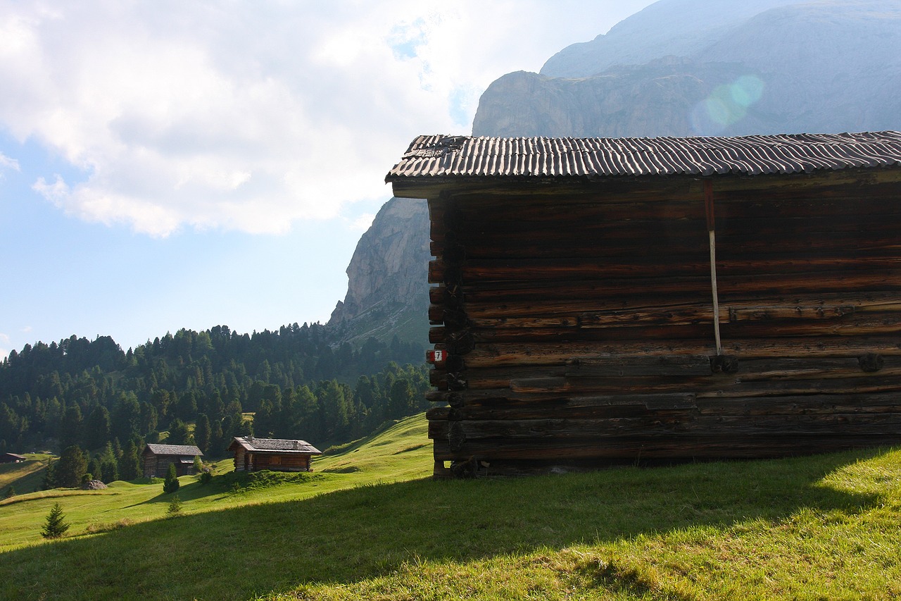 Dolomitai, Baita, Kalnas, Ramybė, Gamta, Nemokamos Nuotraukos,  Nemokama Licenzija
