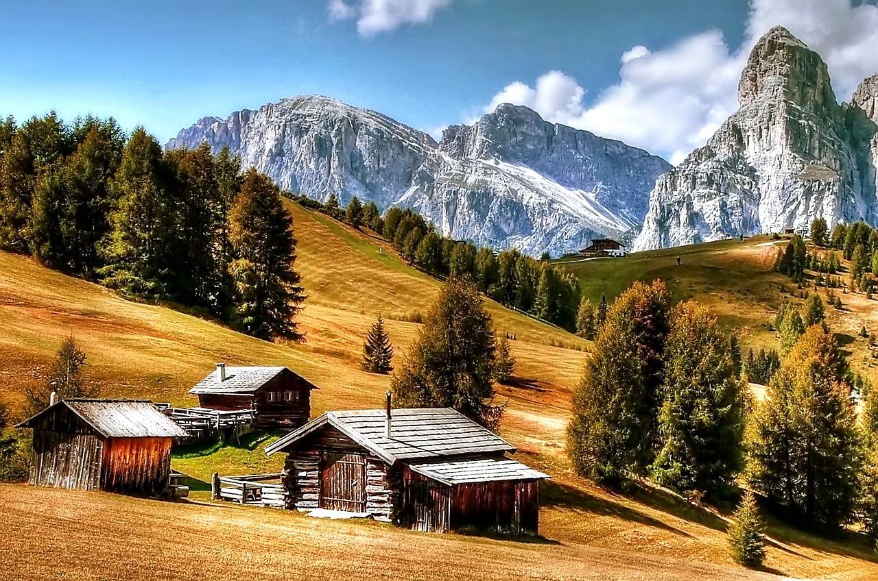 Dolomitai, Kalnai, Italy, South Tyrol, Vaizdas, Nemokamos Nuotraukos,  Nemokama Licenzija
