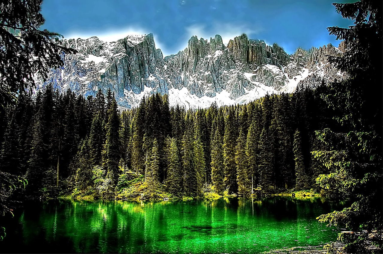 Dolomitai, Kalnai, Italy, Alpių, South Tyrol, Trentinas, Unesco Pasaulio Paveldas, Alpių Panorama, Debesys, Žygiai