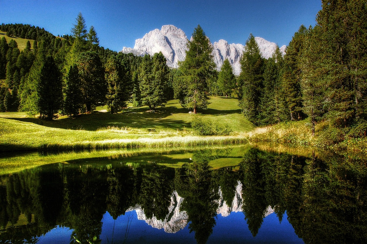 Dolomitai, Kalnai, South Tyrol, Alpių, Italy, Žygiai, Unesco Pasaulio Paveldas, Alpių Panorama, Gamta, Slėnis