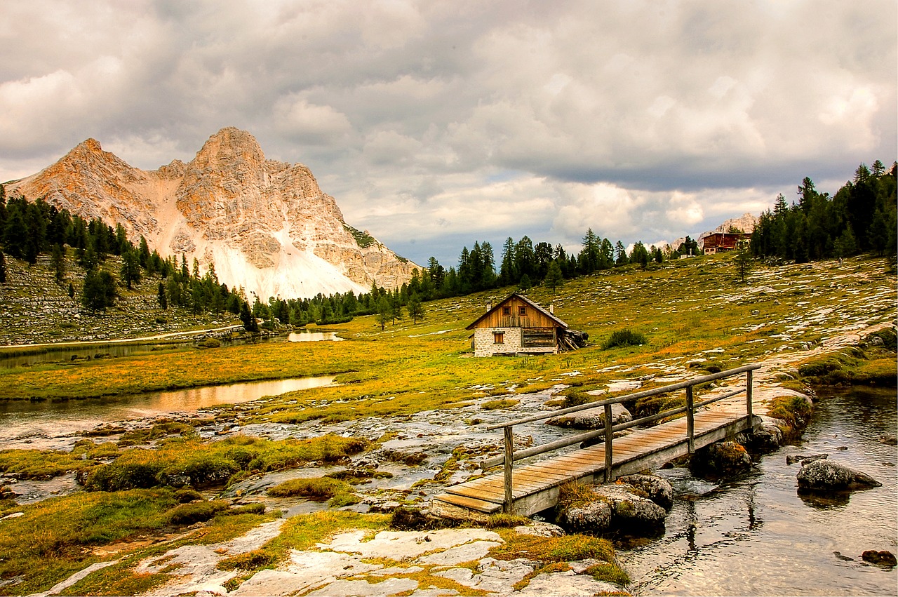 Dolomitai, Fanai, Kalnai, Kraštovaizdis, Rokas, Alpių, Kalnų Peizažas, Žygiai, Fanes Alm, South Tyrol