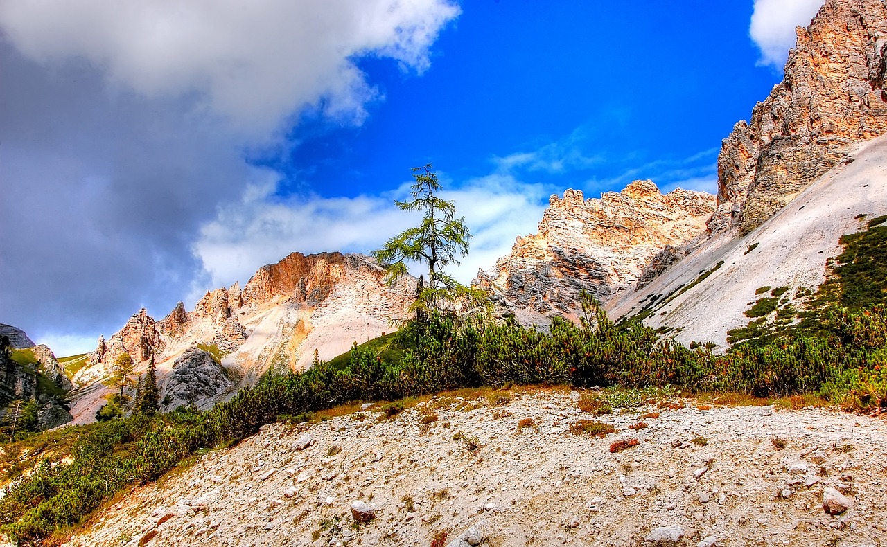 Dolomitai, Fanai, Kraštovaizdis, Kalnai, Rokas, Alpių, Kalnų Peizažas, Žygiai, Fanes Alm, South Tyrol