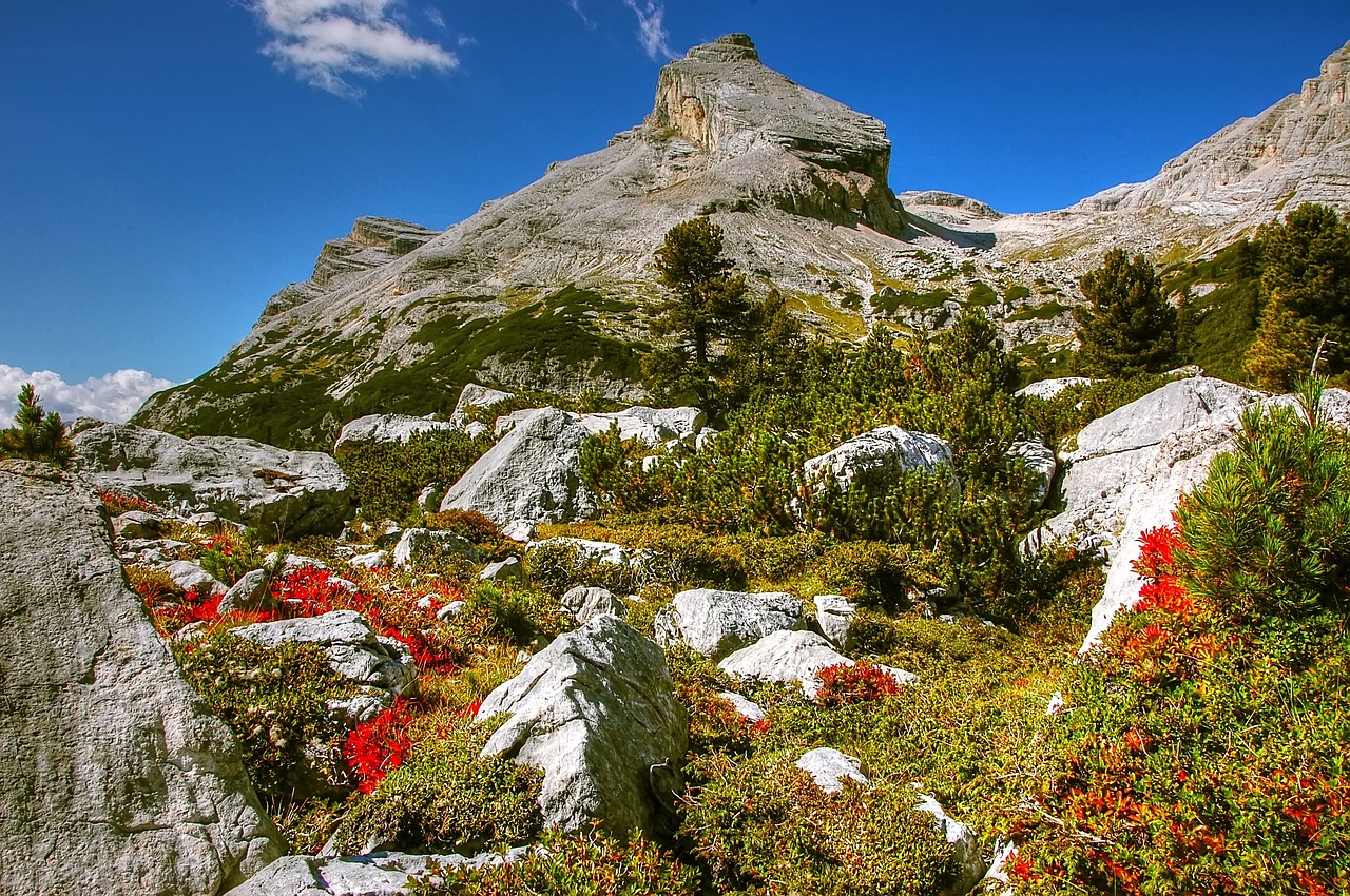 Dolomitai, Fanai, Kraštovaizdis, Kalnai, Rokas, Alpių, Kalnų Peizažas, Žygiai, Fanes Alm, South Tyrol