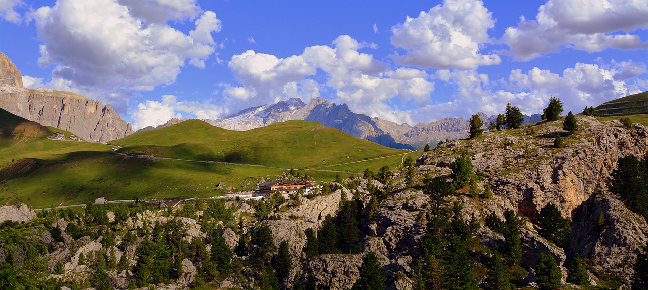 Dolomitai, Dangus, Debesys, Prato, Akmenys, Kraštovaizdis, Italy, Nemokamos Nuotraukos,  Nemokama Licenzija