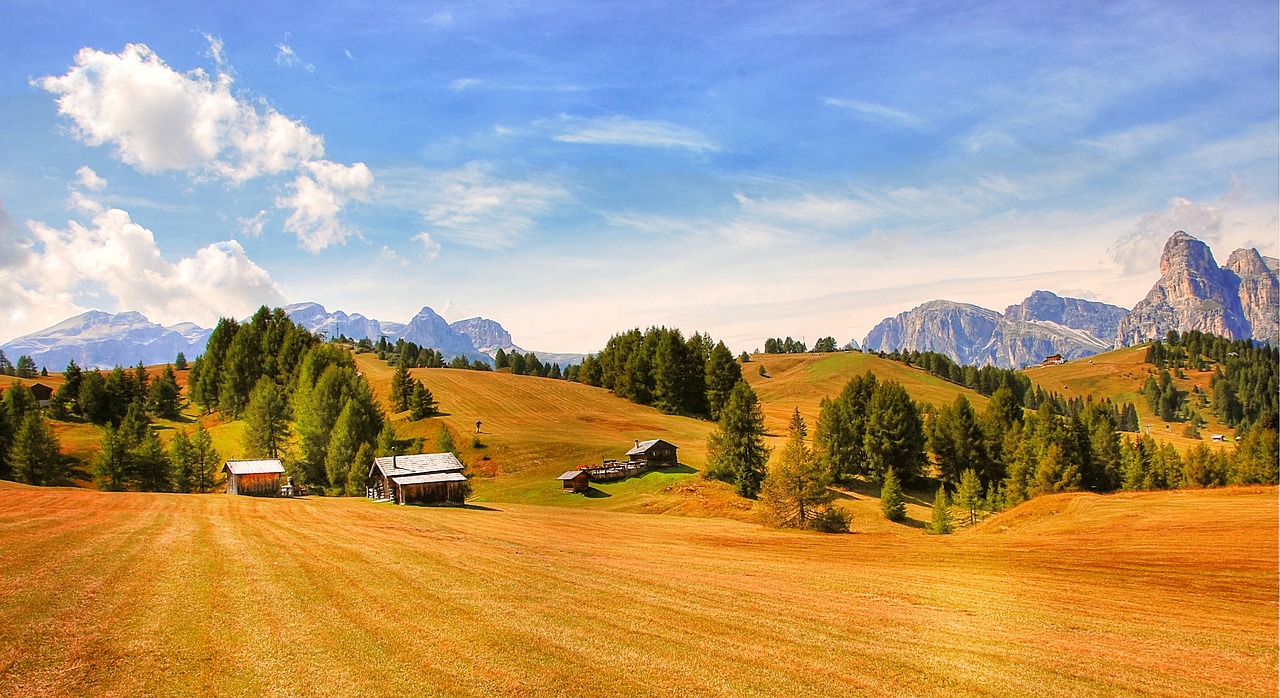 Dolomitai, Kalnai, Italy, South Tyrol, Alpių, Vaizdas, Gamta, Kraštovaizdis, Rokas, Alpių Panorama
