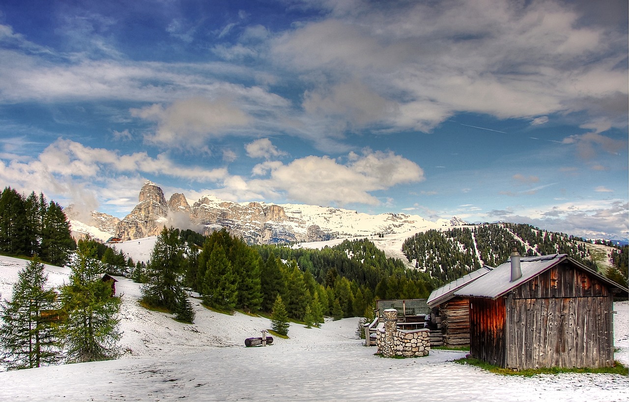 Dolomitai, Kalnai, Italy, South Tyrol, Alpių, Vaizdas, Gamta, Panorama, Kraštovaizdis, Alpių Panorama