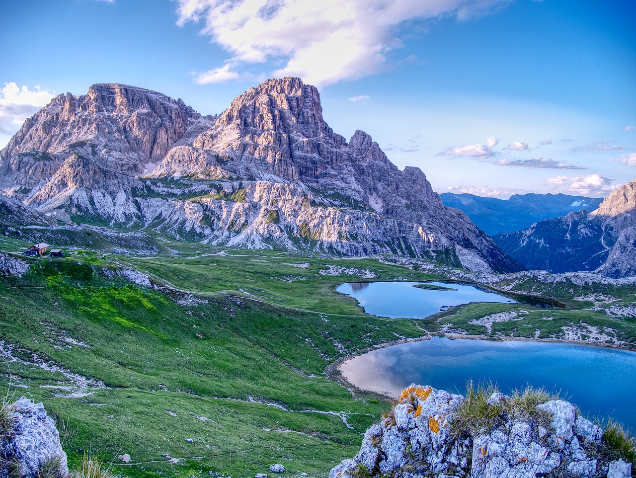 Dolomitai,  Bergsee,  Pietų Tirolio,  Unesco Pasaulio Paveldas,  Vandens,  Ežeras,  Alpine,  Pobūdį,  Kalnai,  Žygiai