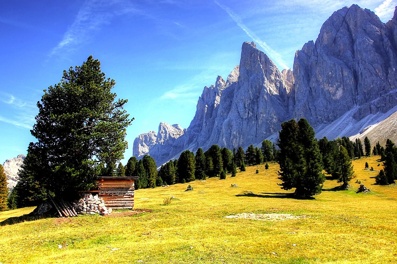 Dolomitai,  Geisler,  Odle,  Kalnų,  Pobūdį,  Debesys,  Dangus,  Italija,  Kraštovaizdis,  Rokas