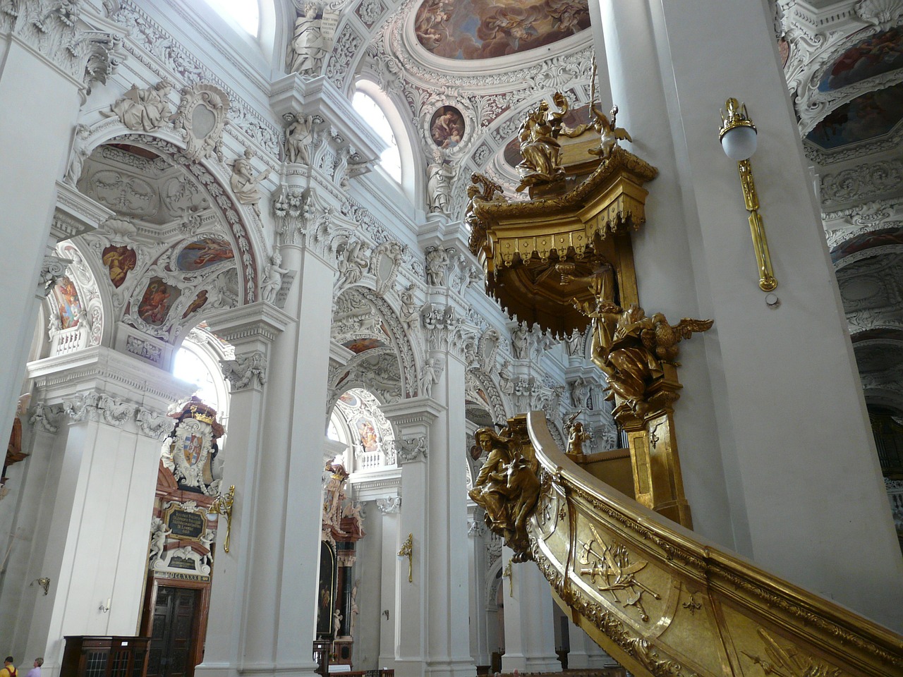 Dom, Kanceliarija, Stephanas, Passau, Barokas, Vyskupų Bažnyčia, Bažnyčia, Vyskupas, Passauer Stephansdom, St Steano Katedra