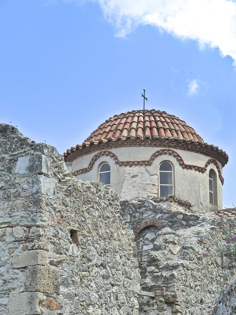 Kupolas, Byzantine, Architektūra, Bažnyčia, Pastatas, Religinis, Istorinis, Mečetė, Ottoman, Eksterjeras