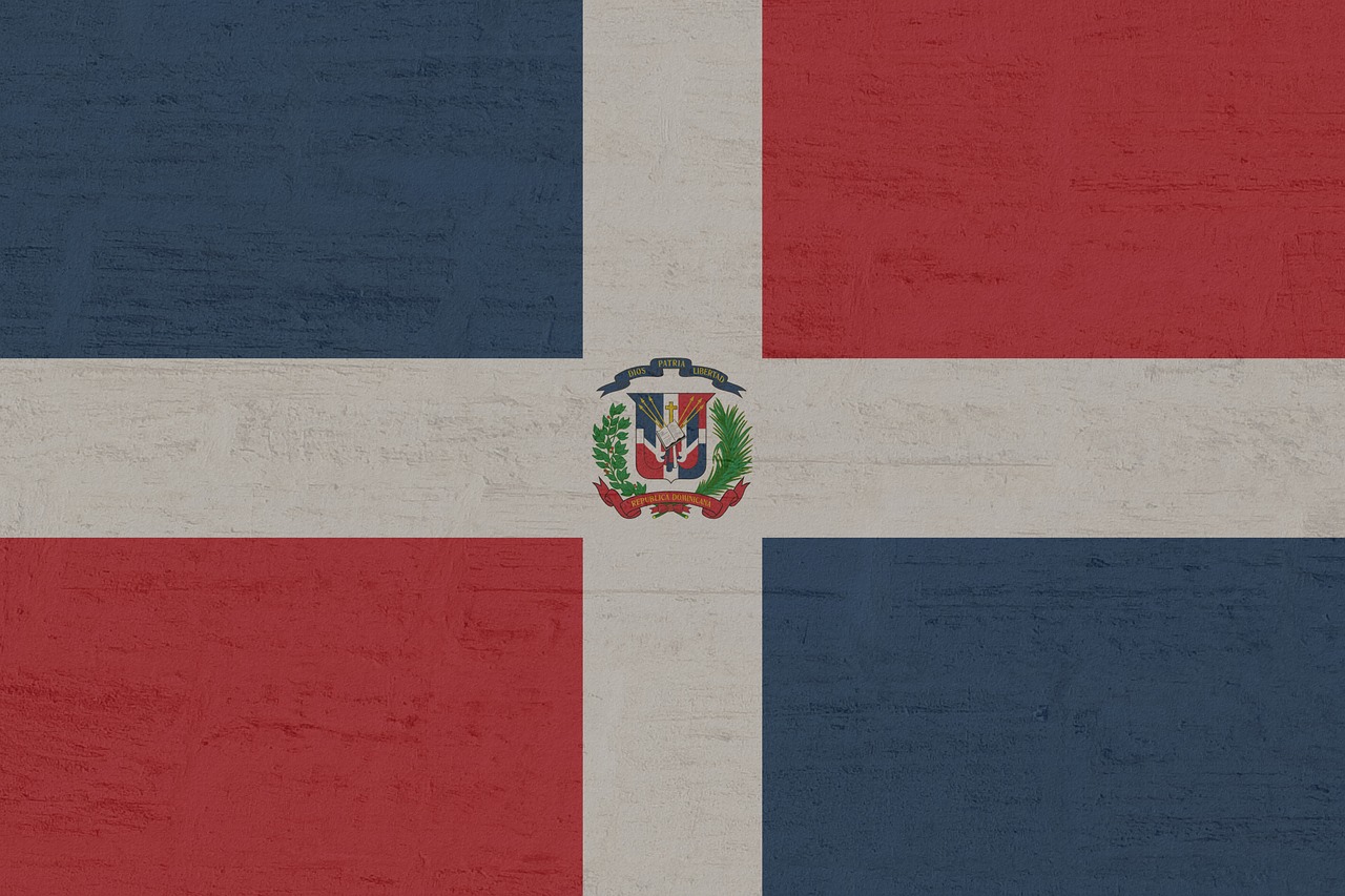 Dominikos Respublika, Vėliava, Dominikonų Respublika, Mėlynas, Raudona, Nemokamos Nuotraukos,  Nemokama Licenzija