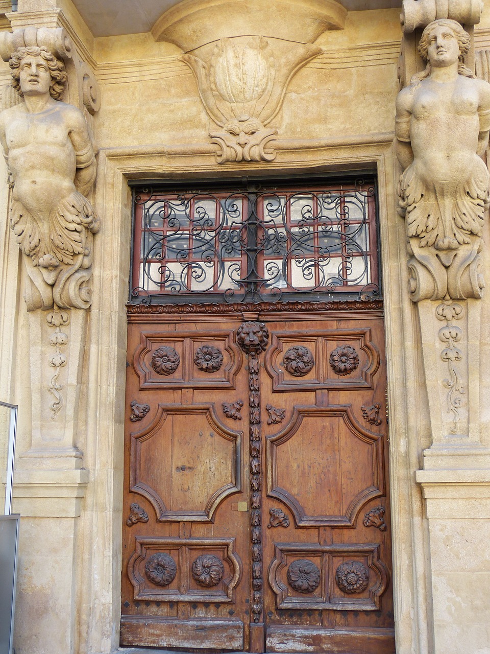 Durys, Tikslas, Įvestis, Istoriškai, Namo Įėjimas, Mediena, Namo Fasadas, Pastatas, Aix, Provence