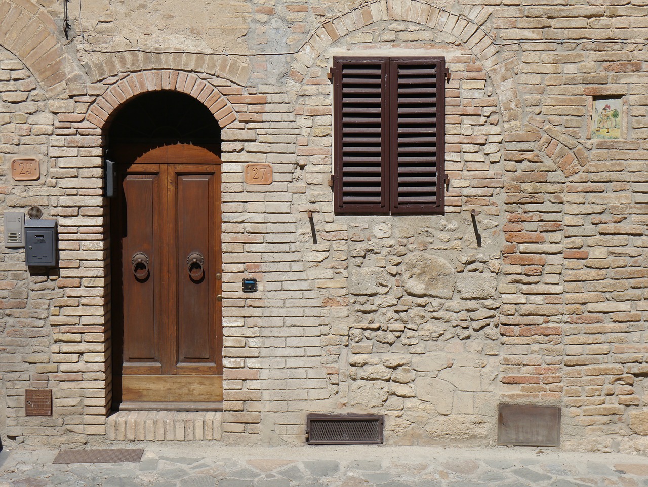 Durys, Durų, Italy, Įėjimas, Namai, Namas, Pastatas, Doorknob, Priekinės Durys, Mediena