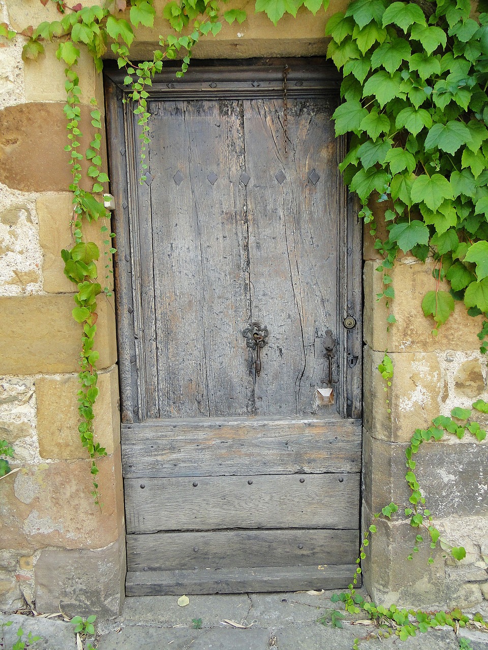 Durys, Senos Durys, Durų Medis, Seni Akmenys, Įėjimas, Priekinės Durys, Pierre, Mediena, France, Buvęs