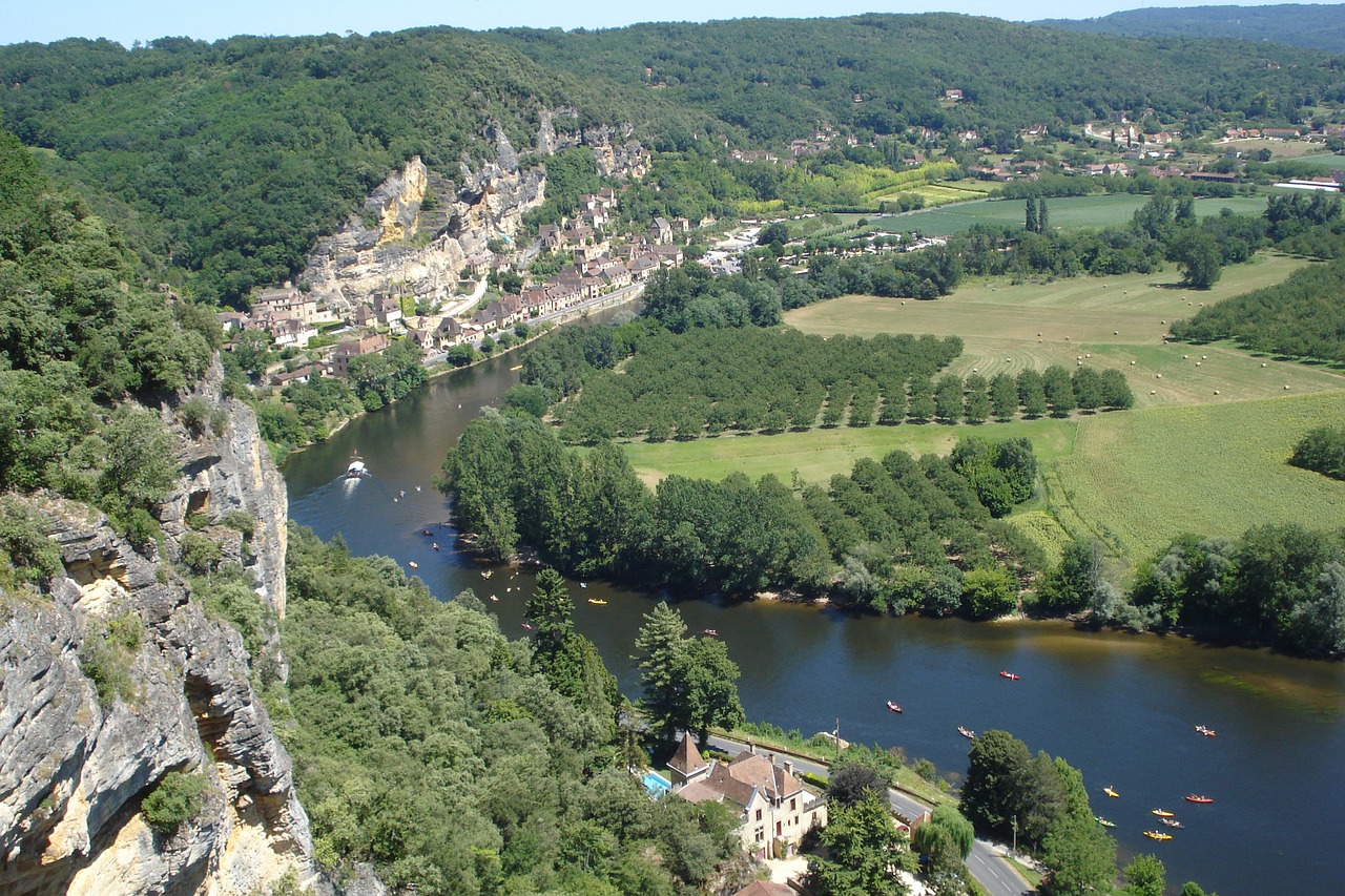 Dordogne, Upė, France, Nemokamos Nuotraukos,  Nemokama Licenzija