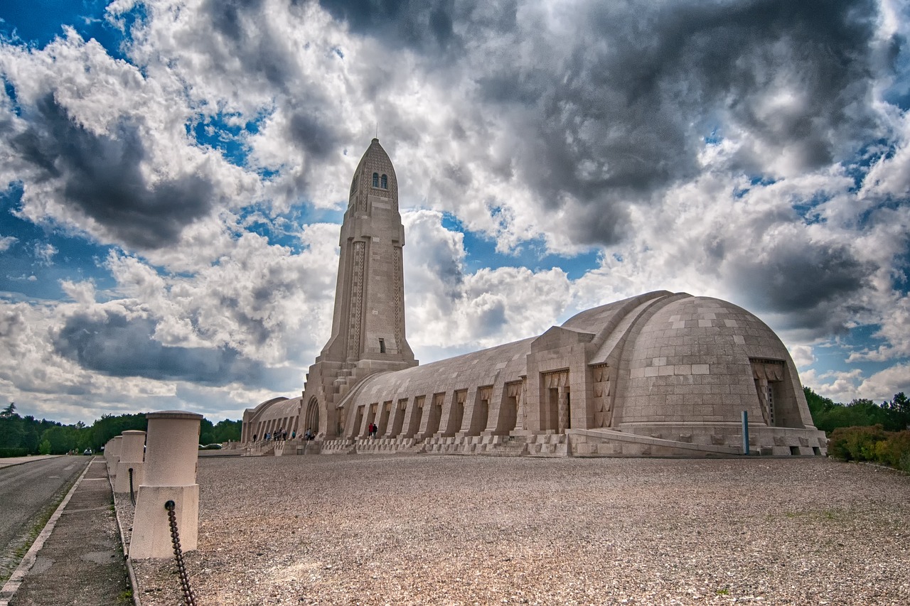 Douaumont, Verdun, 1914, 1918, France, Bunkeris, Pasaulinis Karas, Ossuary, Atmintis, Nemokamos Nuotraukos