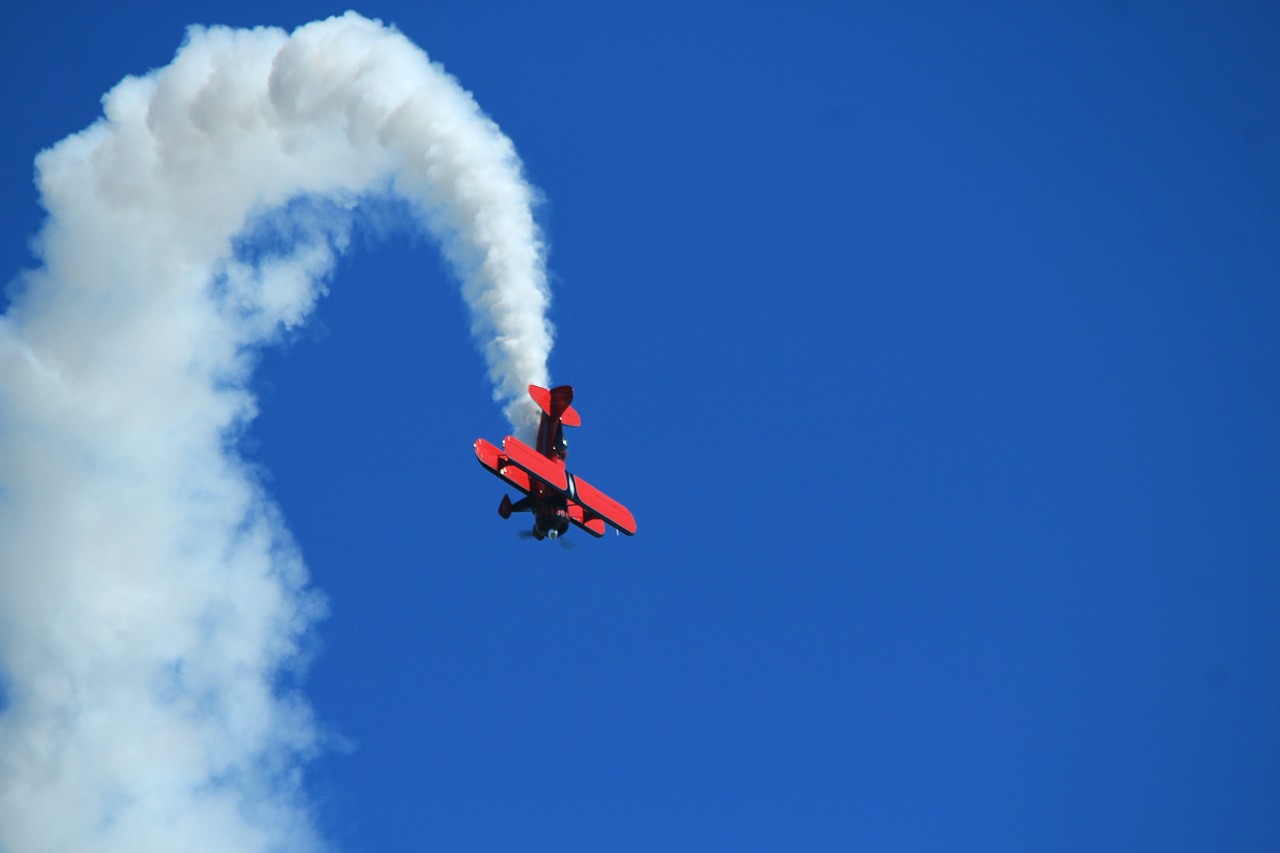 Dviaukštis,  Orlaivis,  Skristi,  Propelerio Plokštuma,  Propeleris,  Kilti,  Aviacija,  Aerobatis,  Oldtimer,  Lengvas Orlaivis