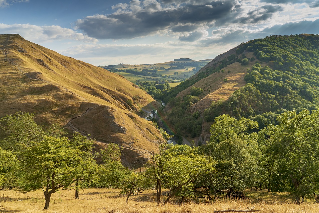 Dovedale,  Jungtinė Karalystė,  Slėnis,  Ilamas,  Anglija,  Vaizdingas,  Kraštovaizdis, Nemokamos Nuotraukos,  Nemokama Licenzija