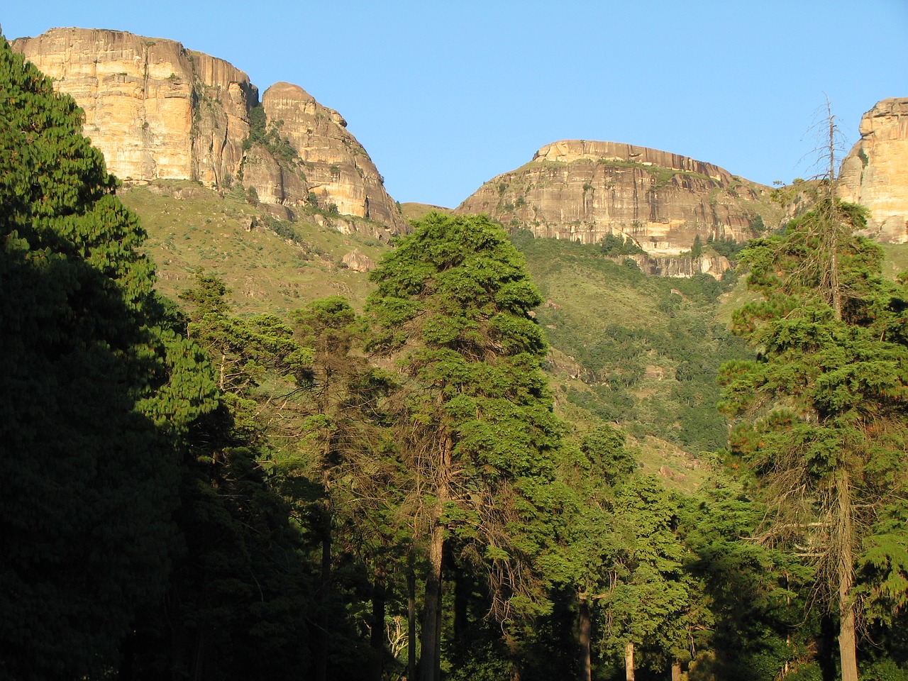 Drakensbergas, Karaliaus Nacionalinis Parkas, Kalnai, Šventė, Kraštovaizdis, Afrika, Kwazulu-Natal, Žygiai, Peizažas, Nemokamos Nuotraukos
