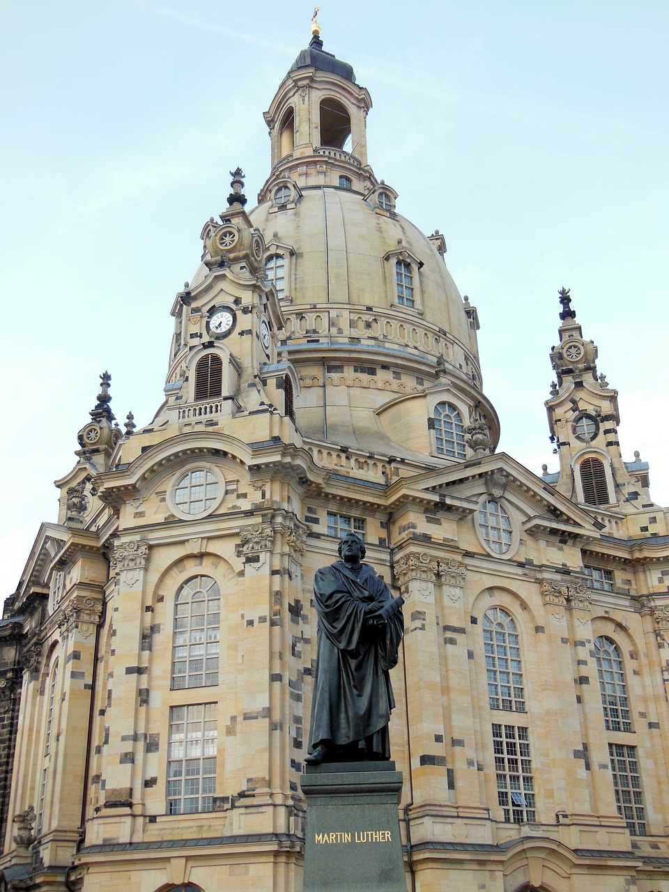 Drezdenas, Frauenkirche, Liuteris, Vokietija, Architektūra, Frauenkirche Dresden, Miestas, Bažnyčia, Senamiestis, Saksonija