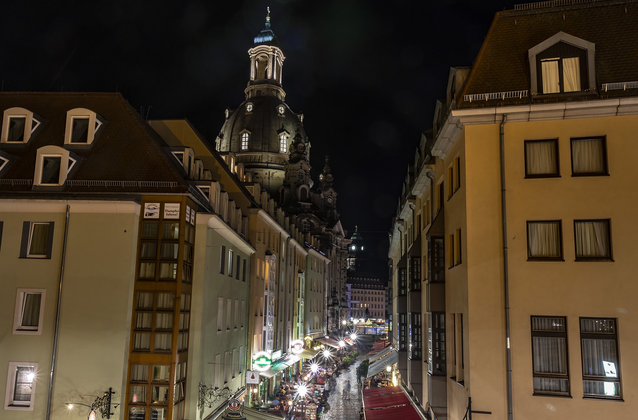 Drezdenas,  Münsegassestraße,  Ponia Vyšnių, Nemokamos Nuotraukos,  Nemokama Licenzija