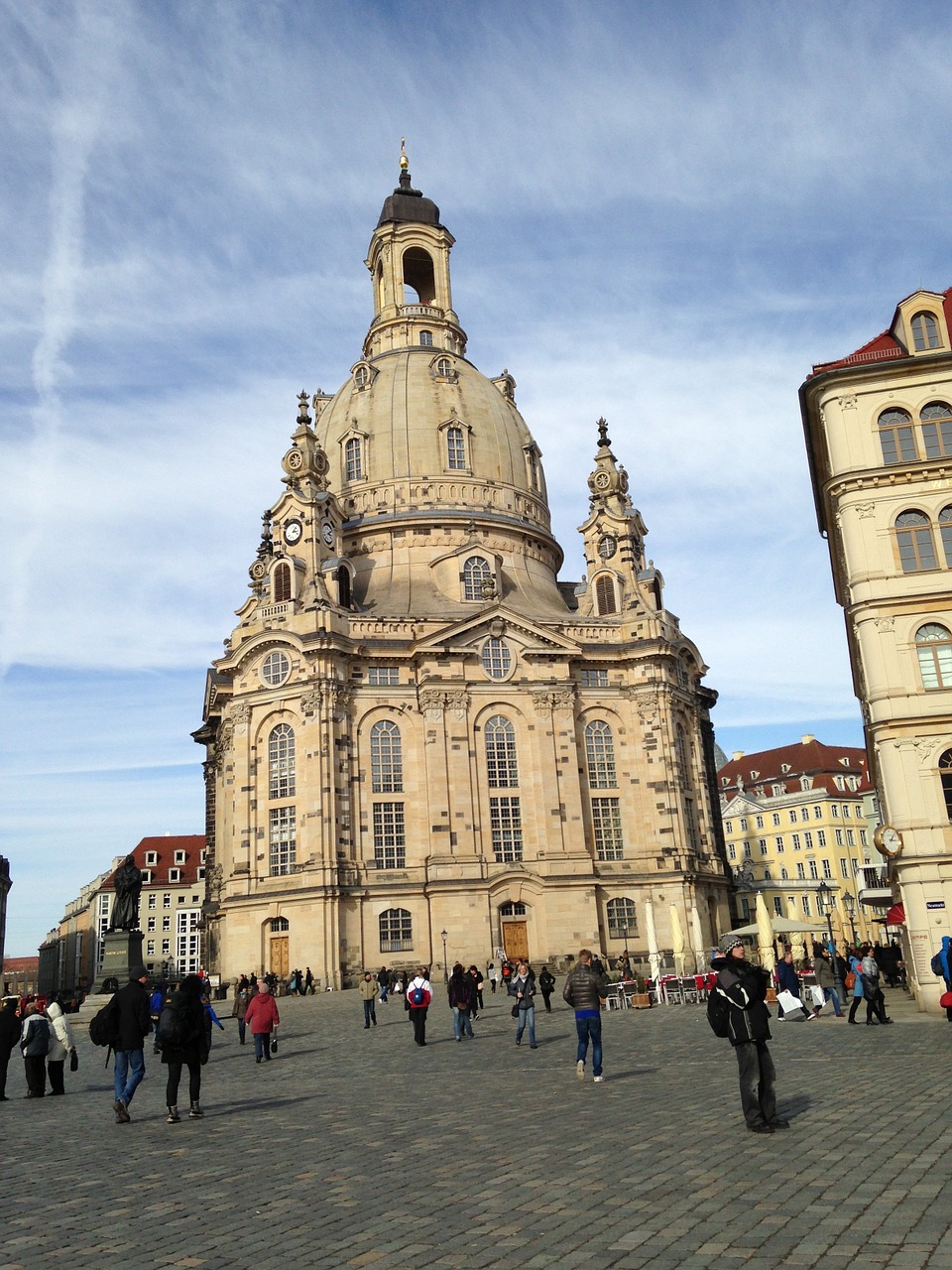 Frauenkirche, Drezdenas, Bažnyčia, Liuteronai, Vokietija, Nemokamos Nuotraukos,  Nemokama Licenzija