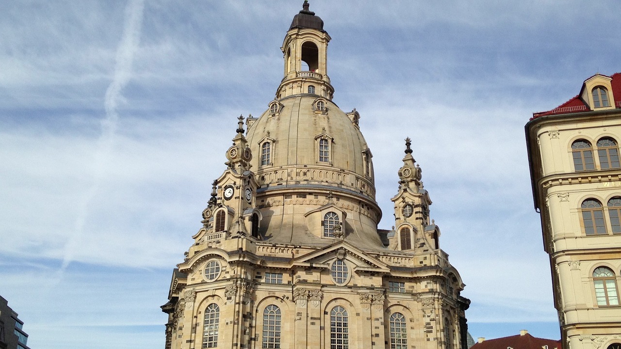 Frauenkirche, Kupolas, Drezdenas, Bažnyčia, Liuteronai, Vokietija, Nemokamos Nuotraukos,  Nemokama Licenzija