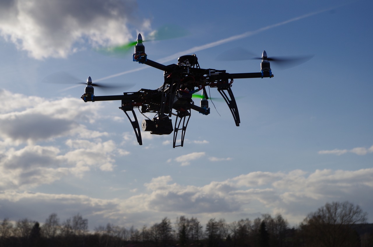 Drone, Kvadrocopteris, Aerofotografija, Nemokamos Nuotraukos,  Nemokama Licenzija