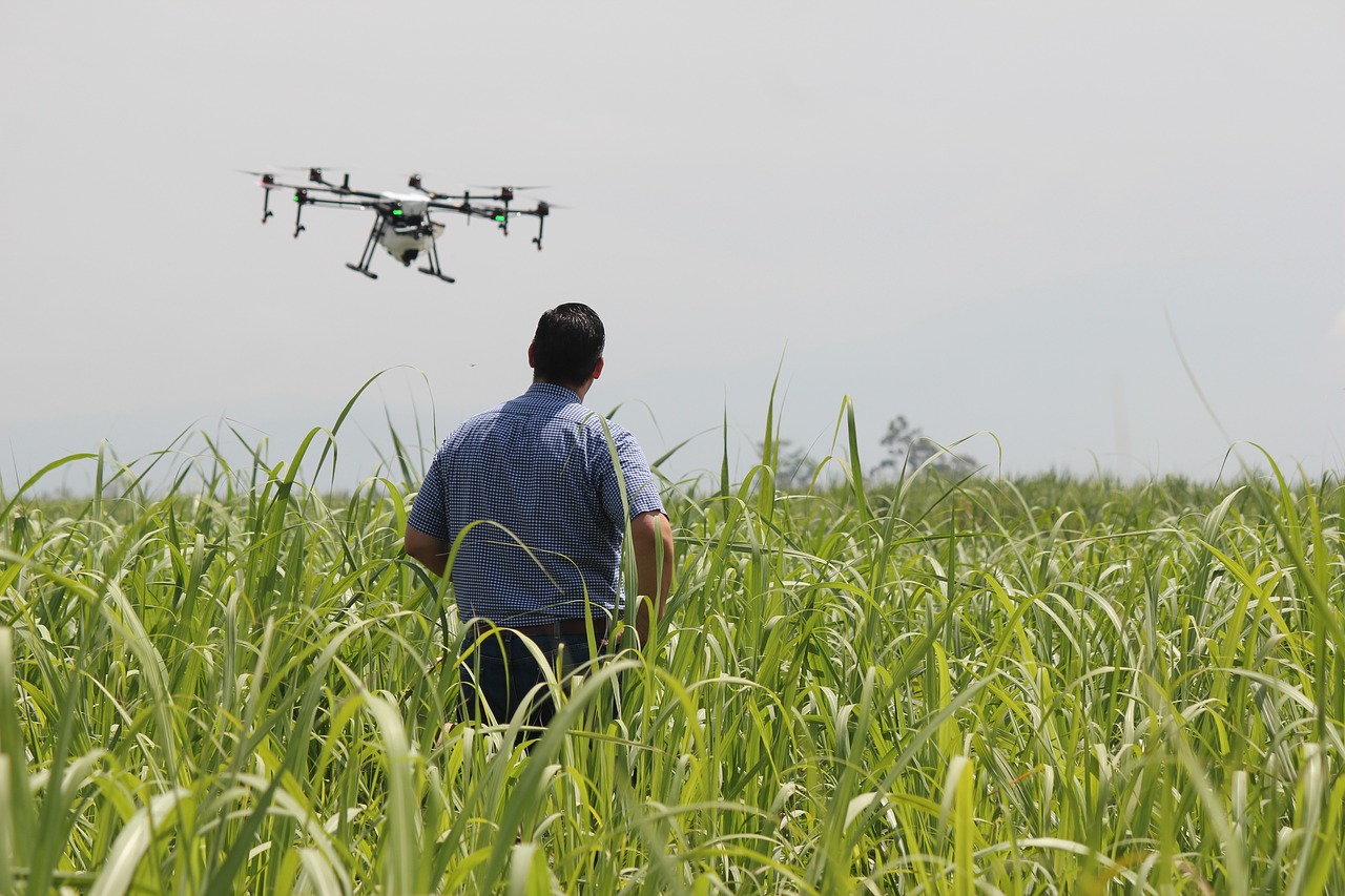 Drone, Tiksli Žemės Ūkis, Pasėliai, Purkšti, Fumigacija, Aimagro, Nemokamos Nuotraukos,  Nemokama Licenzija