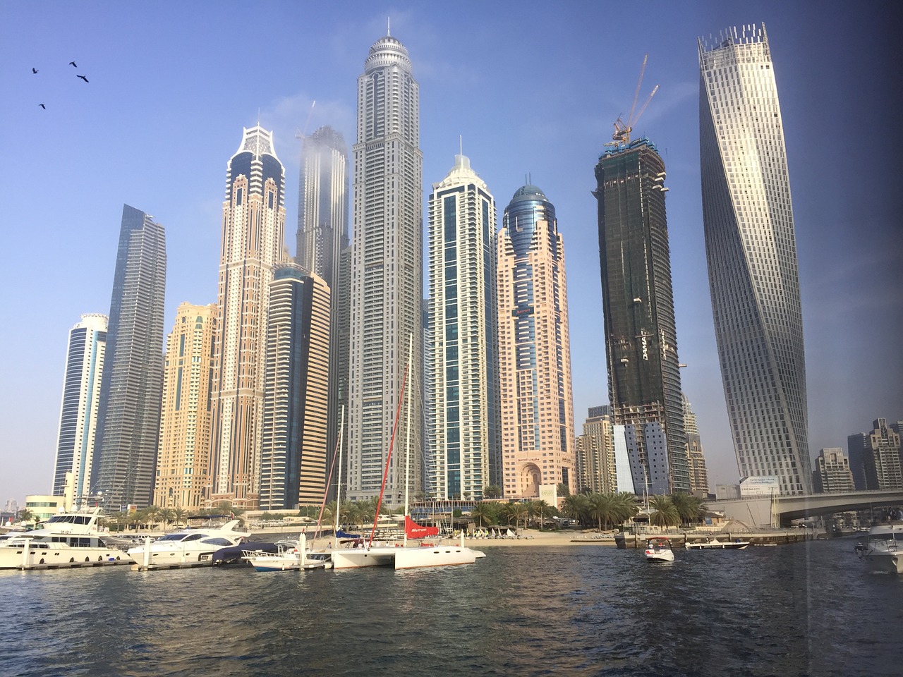 Dubai, Marina, Emiratai, Bokštai, Nemokamos Nuotraukos,  Nemokama Licenzija