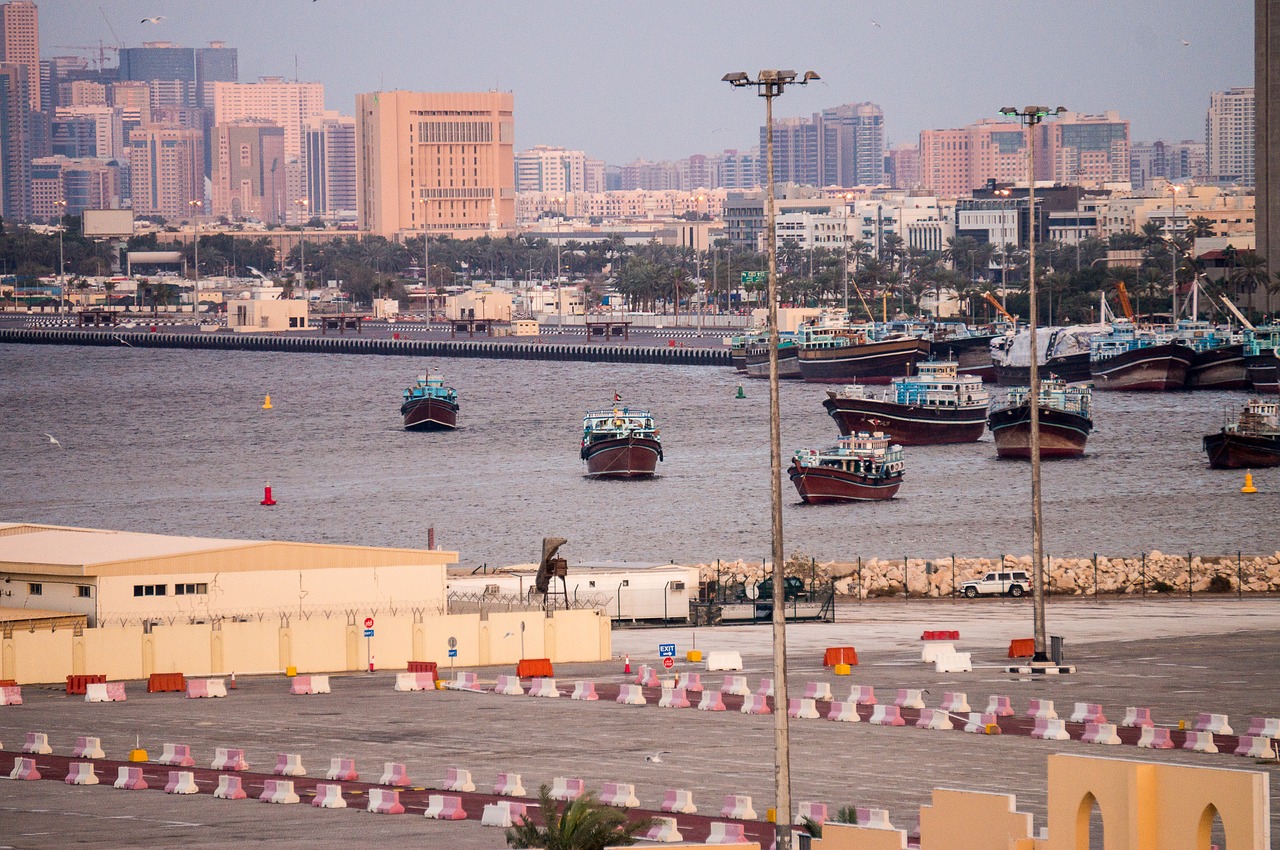 Dubai, Uostas, Laivas, U E E, Boot, Nemokamos Nuotraukos,  Nemokama Licenzija
