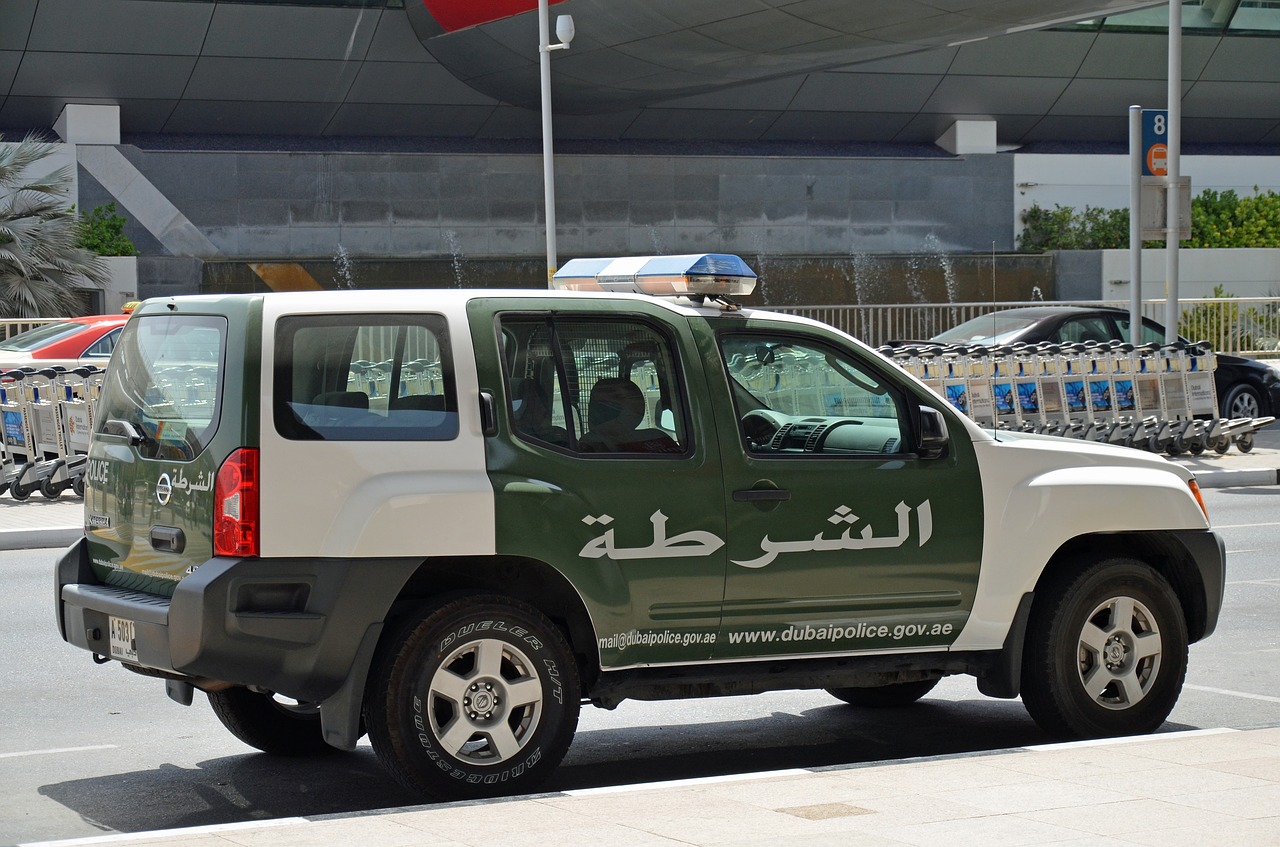 Dubai, Policija, Jeep, Automatinis, Nissan, Nemokamos Nuotraukos,  Nemokama Licenzija