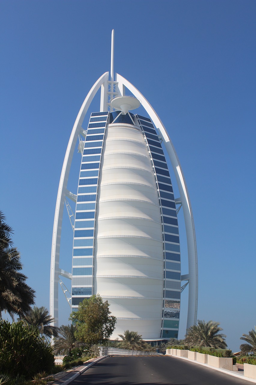 Dubai, Burj Al Arab, Septynių Žvaigždučių Viešbutis, Nemokamos Nuotraukos,  Nemokama Licenzija