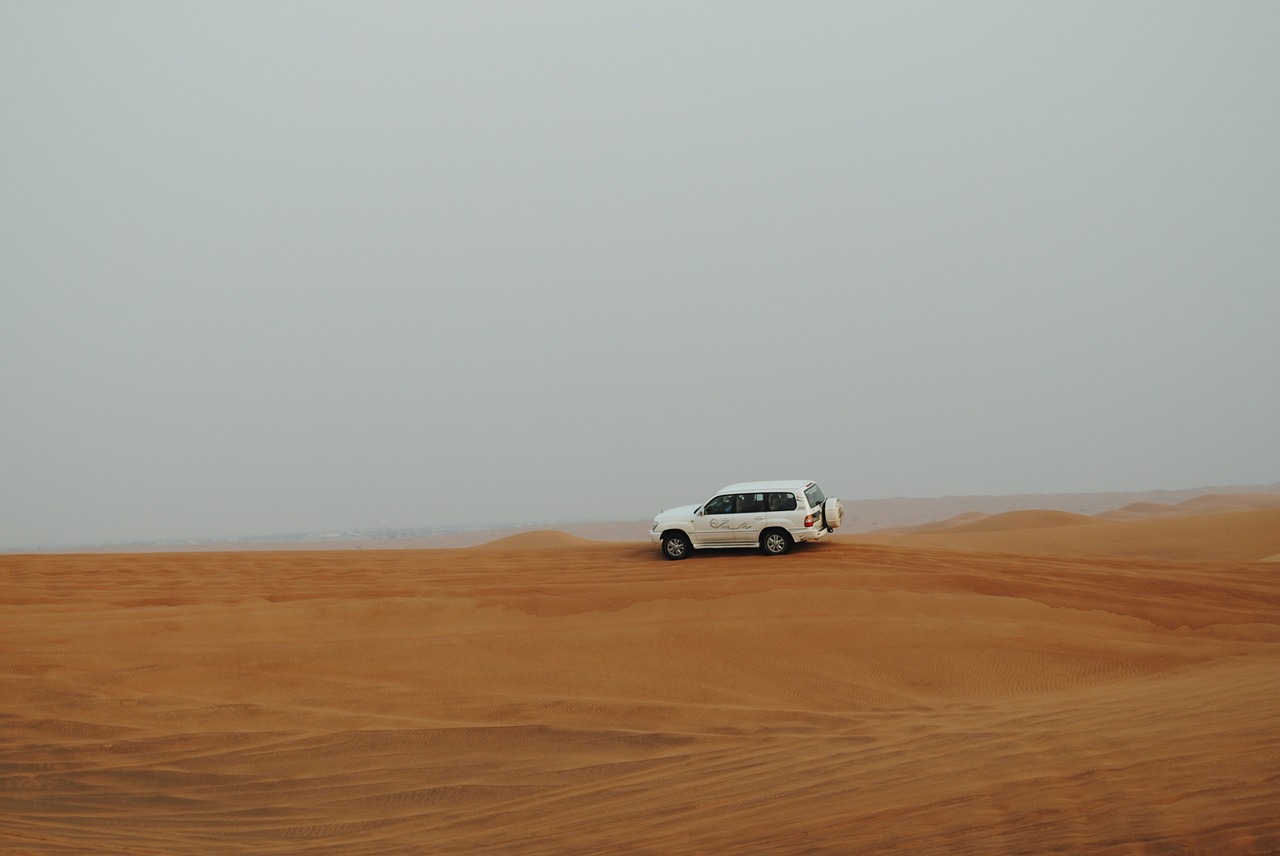 Dubai, Dykuma, Safari, Jeep Safari, Smėlis, Kopos, Karštas, Arabija, Emiratai, Nemokamos Nuotraukos