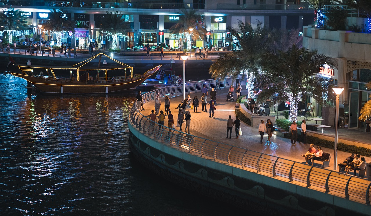 Dubai, Dubai Marina, Jungtiniai Arabų Emyratai, Valčių Prieplauka, Nemokamos Nuotraukos,  Nemokama Licenzija