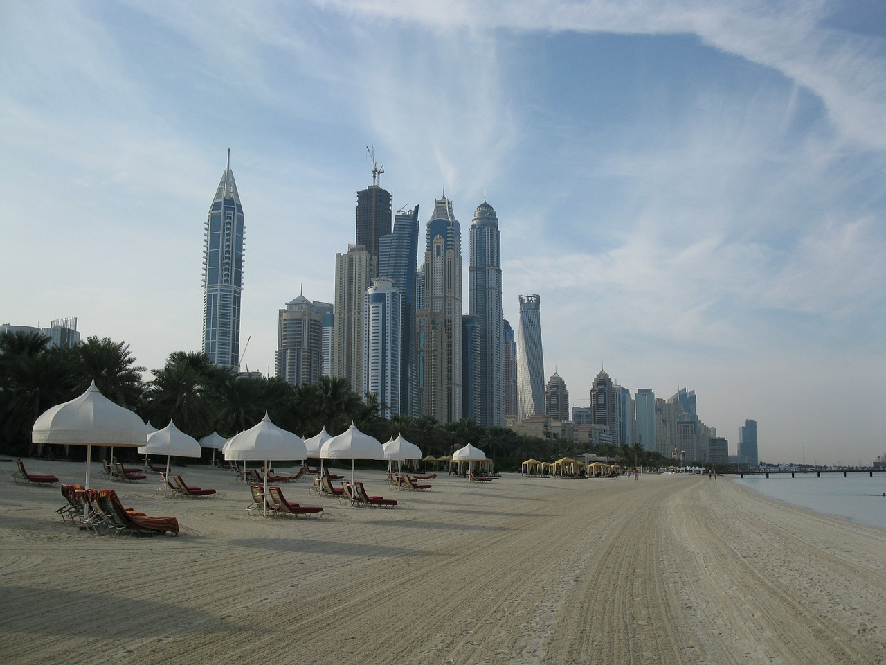 Dubai, Dangoraižiai, Aukštas Pakyla, Papludimys, Viešbutis, Kurortas, Jungtiniai Arabų Emyratai, Uae, Nemokamos Nuotraukos,  Nemokama Licenzija