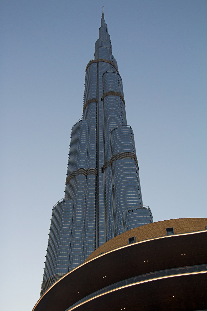 Dubajus,  Burj Khalifa,  Dangoraižis,  Architektūra,  Jae,  Aukščiausias Pastatas,  Statyba,  Dubai City,  Bursch Khalifa,  Didelis