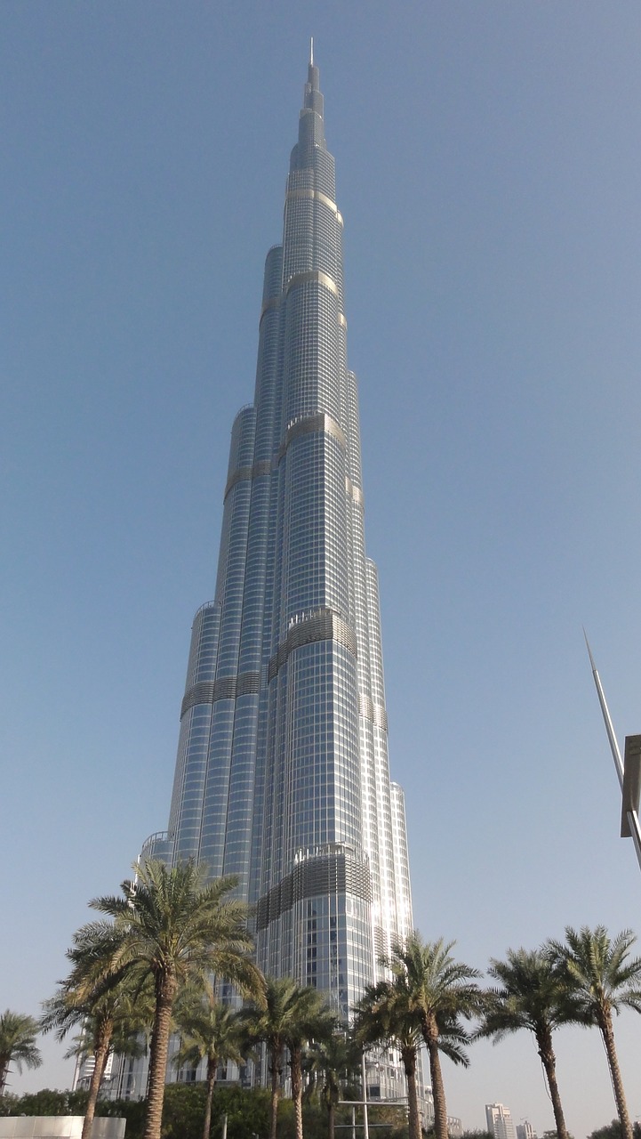 Dubai, Burj Khalifa, Aukščiausias Pastatas, Šiuolaikiška, Architektūra, Nemokamos Nuotraukos,  Nemokama Licenzija