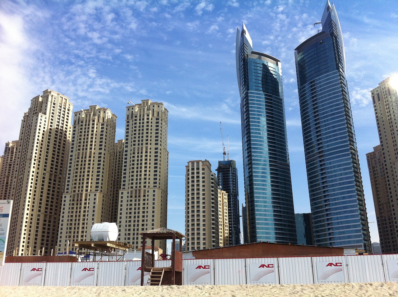 Dubai,  Jbr,  Dangoraižiai,  Dangus,  Svetainė, Nemokamos Nuotraukos,  Nemokama Licenzija