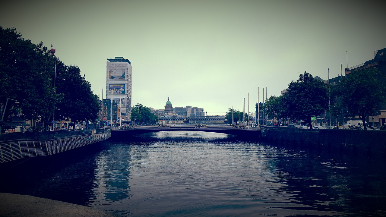 Dublin, Upė, Architektūra, Fotografija, Architektūra, Lauke, Orientyras, Pastatas, Kultūra, Nemokamos Nuotraukos