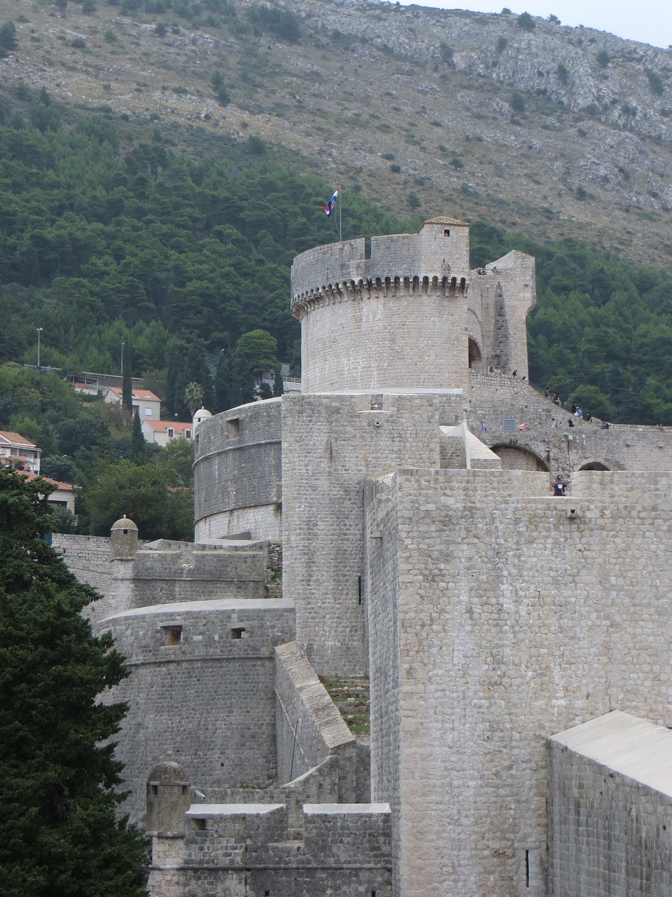 Dubrovnik, Kroatija, Sieninis Miestas, Nemokamos Nuotraukos,  Nemokama Licenzija