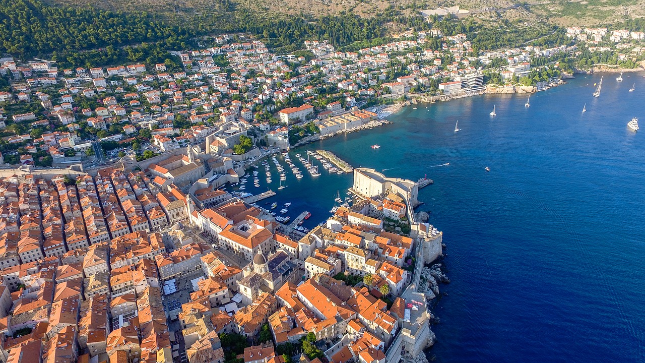 Dubrovnik, Dalmatija, Senamiestis, Kroatija, Kelionė, Jūra, Adrijos Regionas, Kranto, Architektūra, Miestas