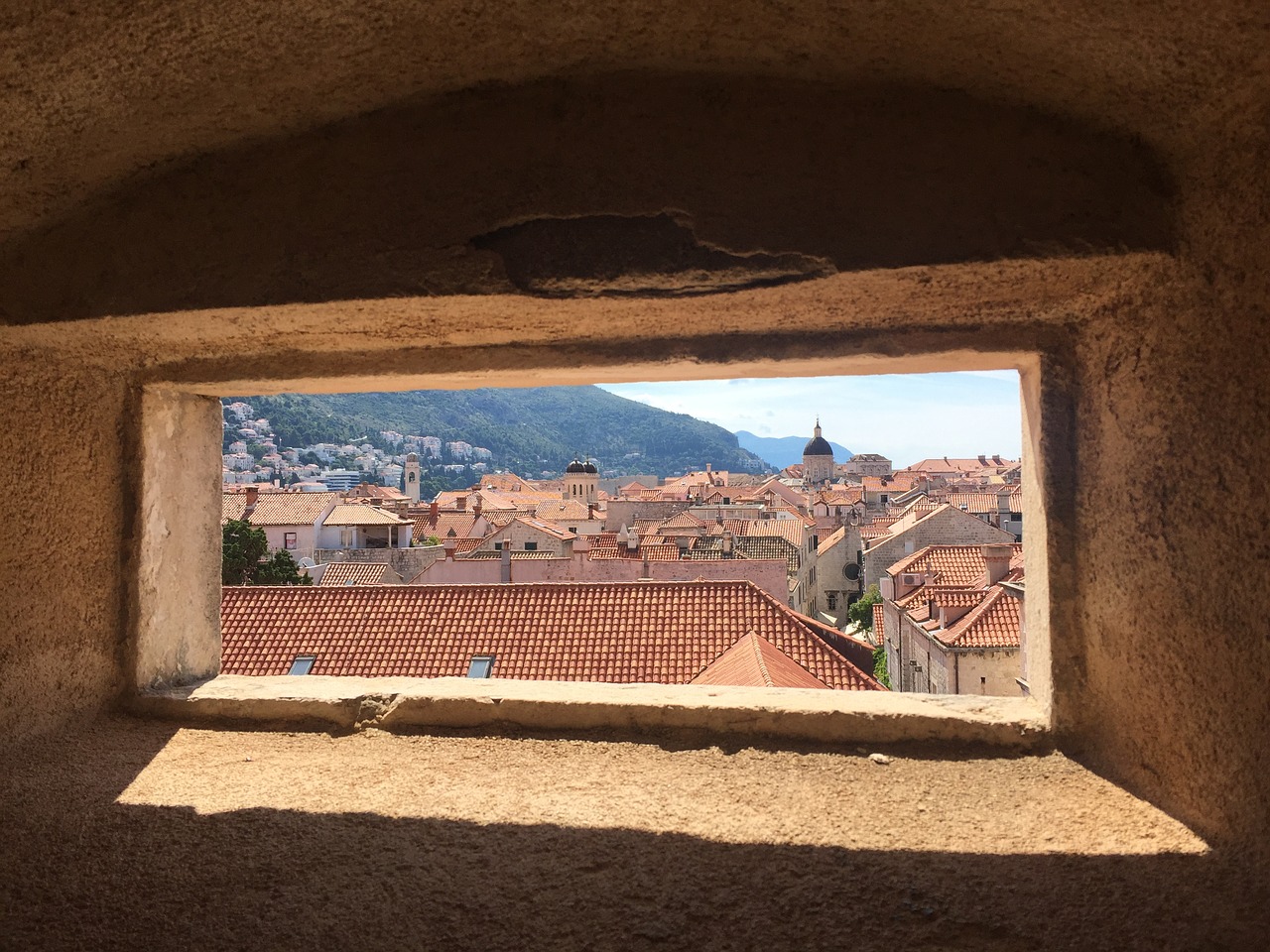 Dubrovnik,  Miestas,  Sienelę,  Langas, Nemokamos Nuotraukos,  Nemokama Licenzija