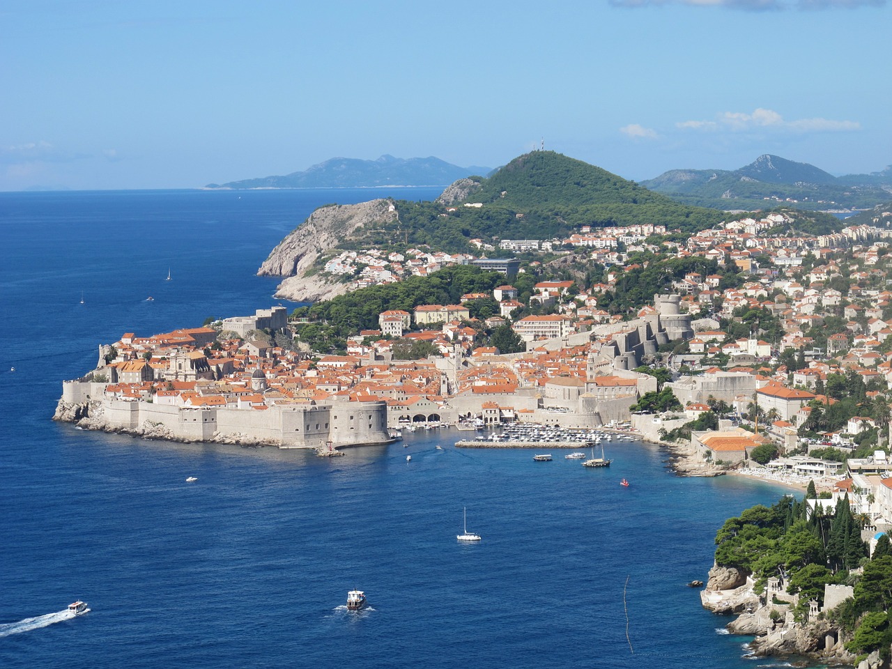 Dubrovnik, Kroatija, Miestas, Dalmatija, Nemokamos Nuotraukos,  Nemokama Licenzija