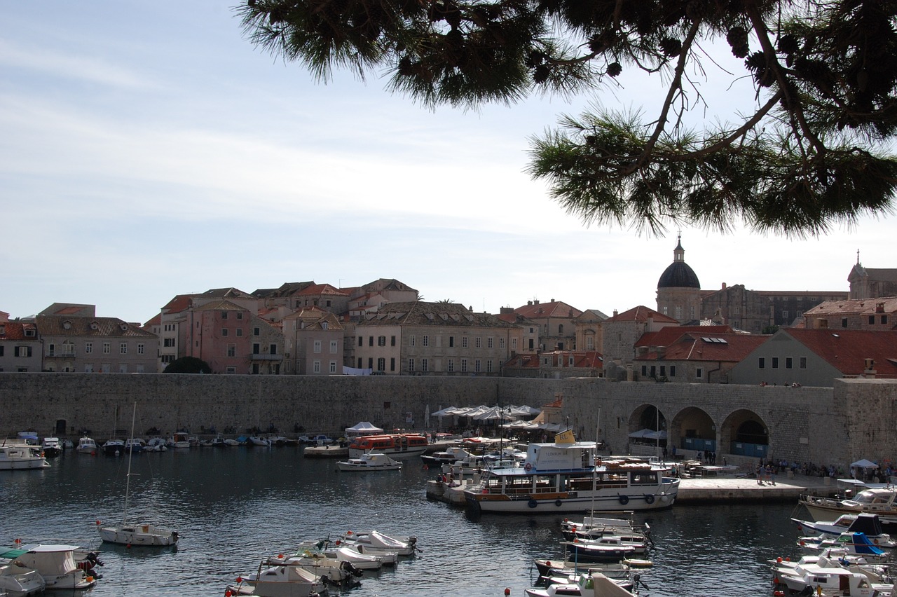 Dubrovnik,  Kroatija,  Jūra,  Viduržemio Jūros,  Senas,  Vanduo,  Pakrantė,  Viduramžių,  Fortas,  Architektūra